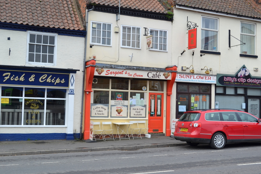 SARGENTS ICE CREAM PARLOUR AND TEA ROOM BARTON UPON HUMBER,