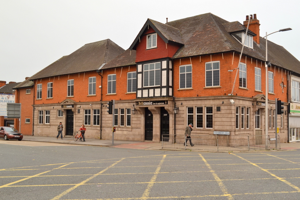 BRITANNIA BAR & NIGHT CLUB HIGH STREET SCUNTHORPE NORTH LINCOLNSHIRE,