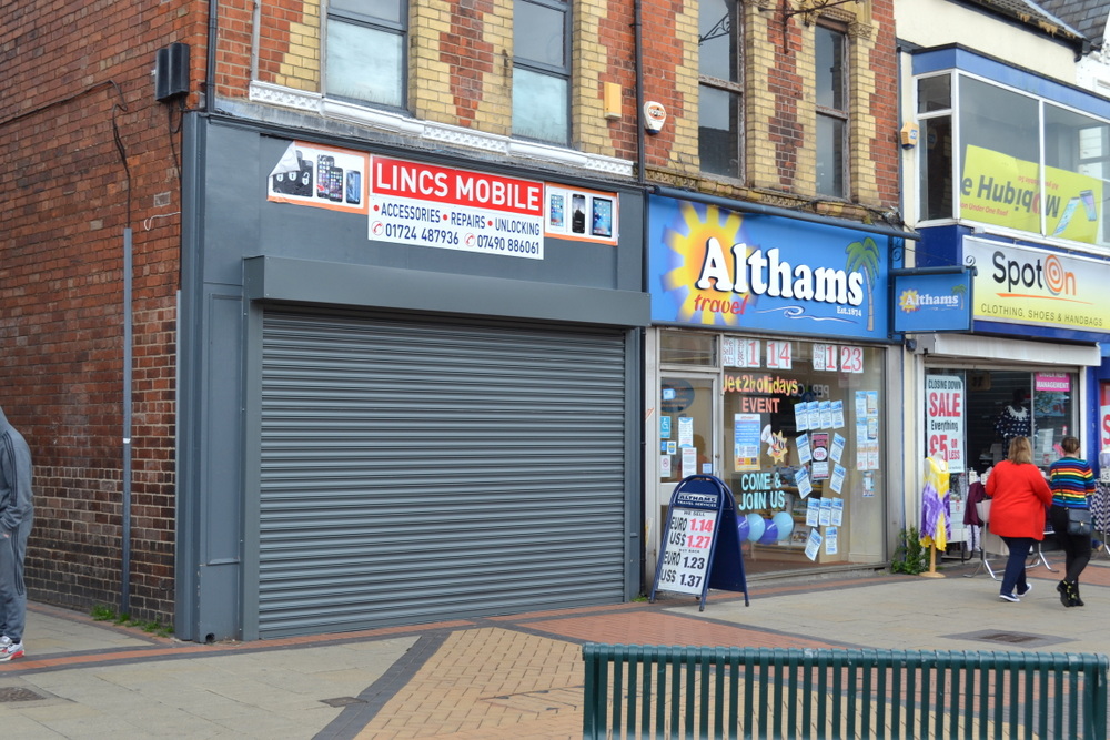 96 HIGH STREET SCUNTHORPE NORTH LINCOLNSHIRE DN15 6HB,